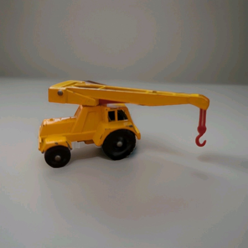 Lesney Matchbox Taylor Jumbo‎ Crane (R4E) Series 11 Construction Truck Yel